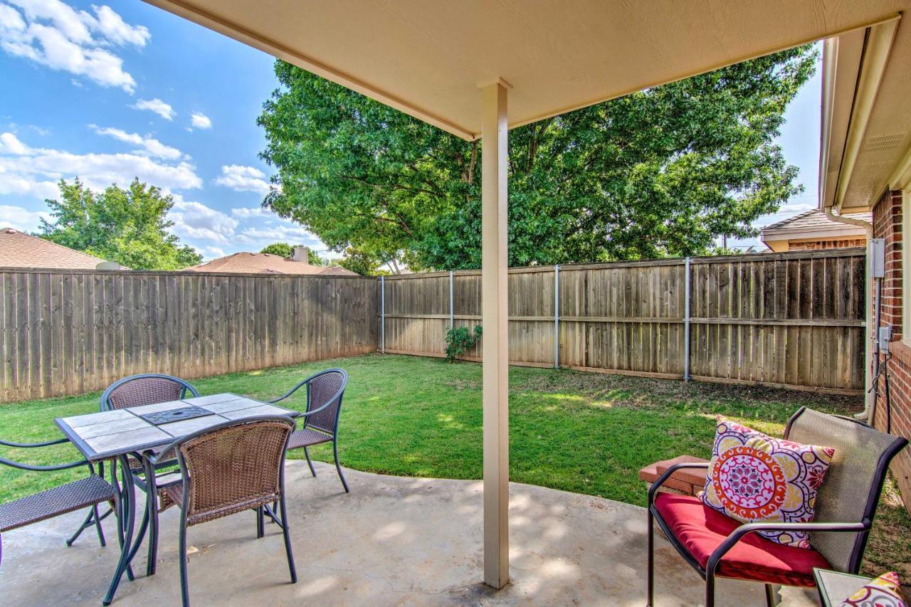 Lubbock Home With Deck And Yard - 8 Miles To Ttu! المظهر الخارجي الصورة
